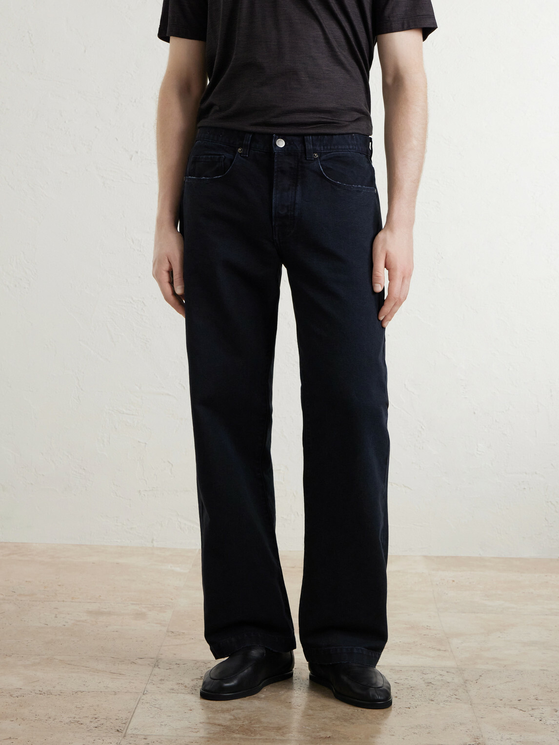 Massimo Alba - Oceano Straight-Leg Cotton Trousers - Blue
