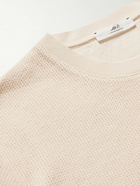 Mr P. - Cotton-Blend Bouclé T-Shirt - Neutrals