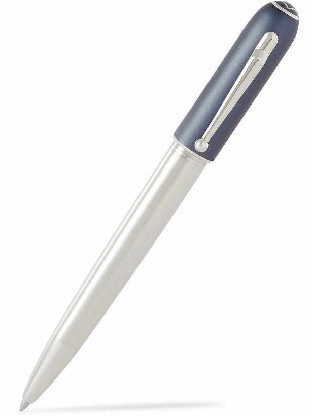 Photo: Dunhill - Sidecar Resin and Silver-Tone Ballpoint Pen