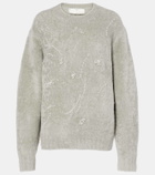 Xu Zhi Embellished wool-blend sweater