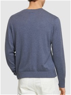 ETRO - Logo Cotton & Cashmere Crewneck Sweater
