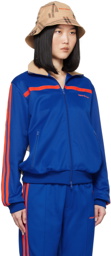 Wales Bonner Blue adidas Originals Edition Stand Collar Track Jacket