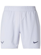NIKE TENNIS - NikeCourt Rafa Slim-Fit Recycled Dri-FIT Tennis Shorts - Gray