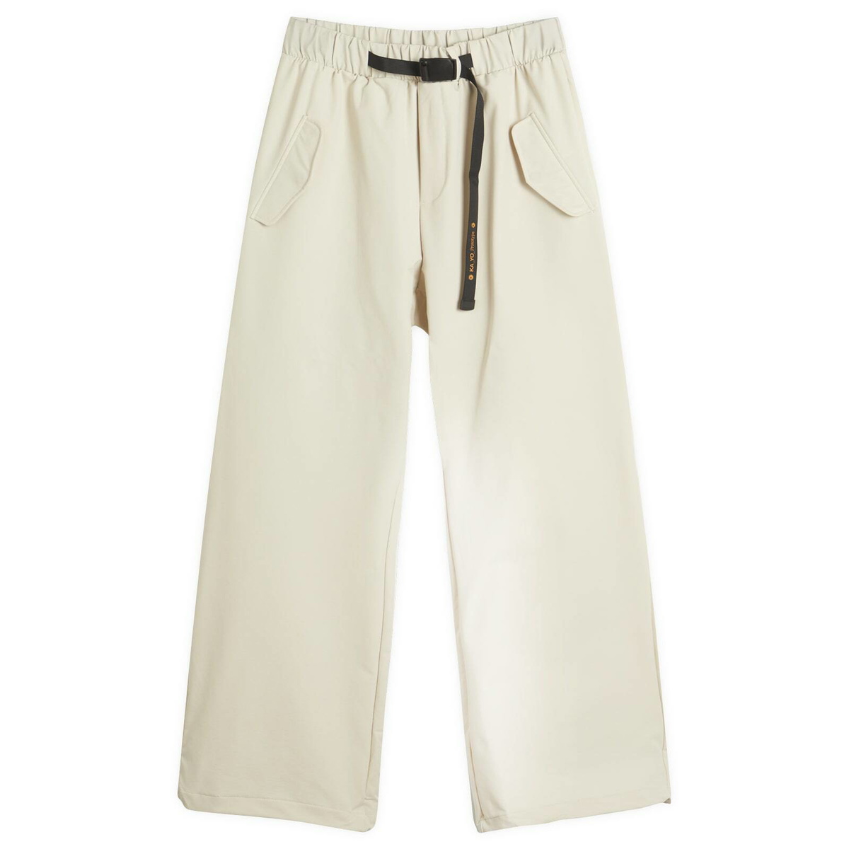 KA_YO_Prototype Men's Parachute Trousers in Oyster