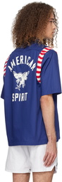 Rhude Blue 'American Spirit' Shirt