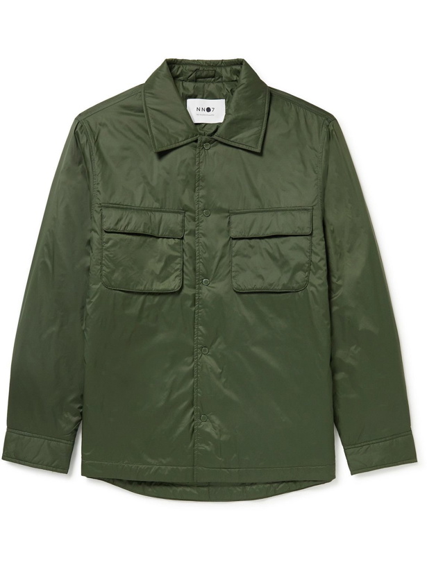 Photo: NN07 - Columbo Padded Shell Overshirt - Green