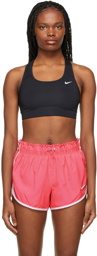 Nike Black Unpadded Swoosh Sports Bra