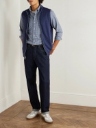 Peter Millar - Conway Crown Lite Checked Poplin Shirt - Blue