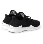 Y-3 - Adizero Runner Neoprene-Trimmed Mesh Sneakers - Black