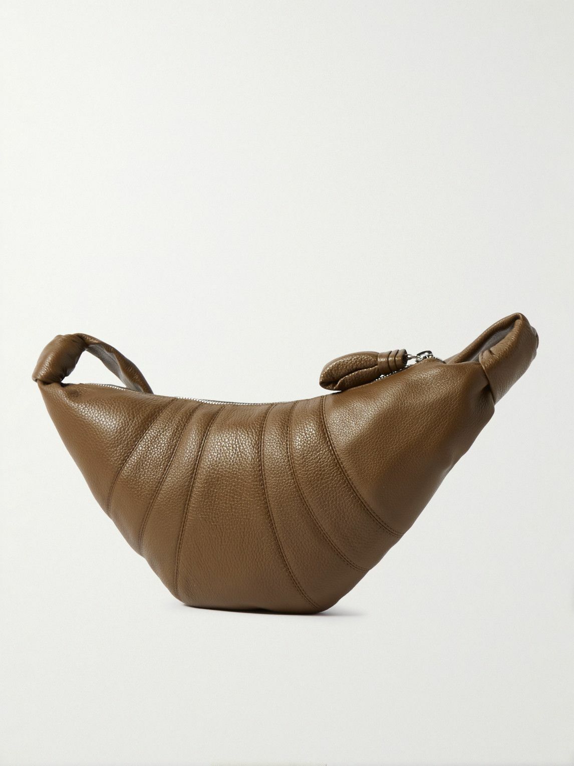 Lemaire - Croissant small full-grain leather messenger bag