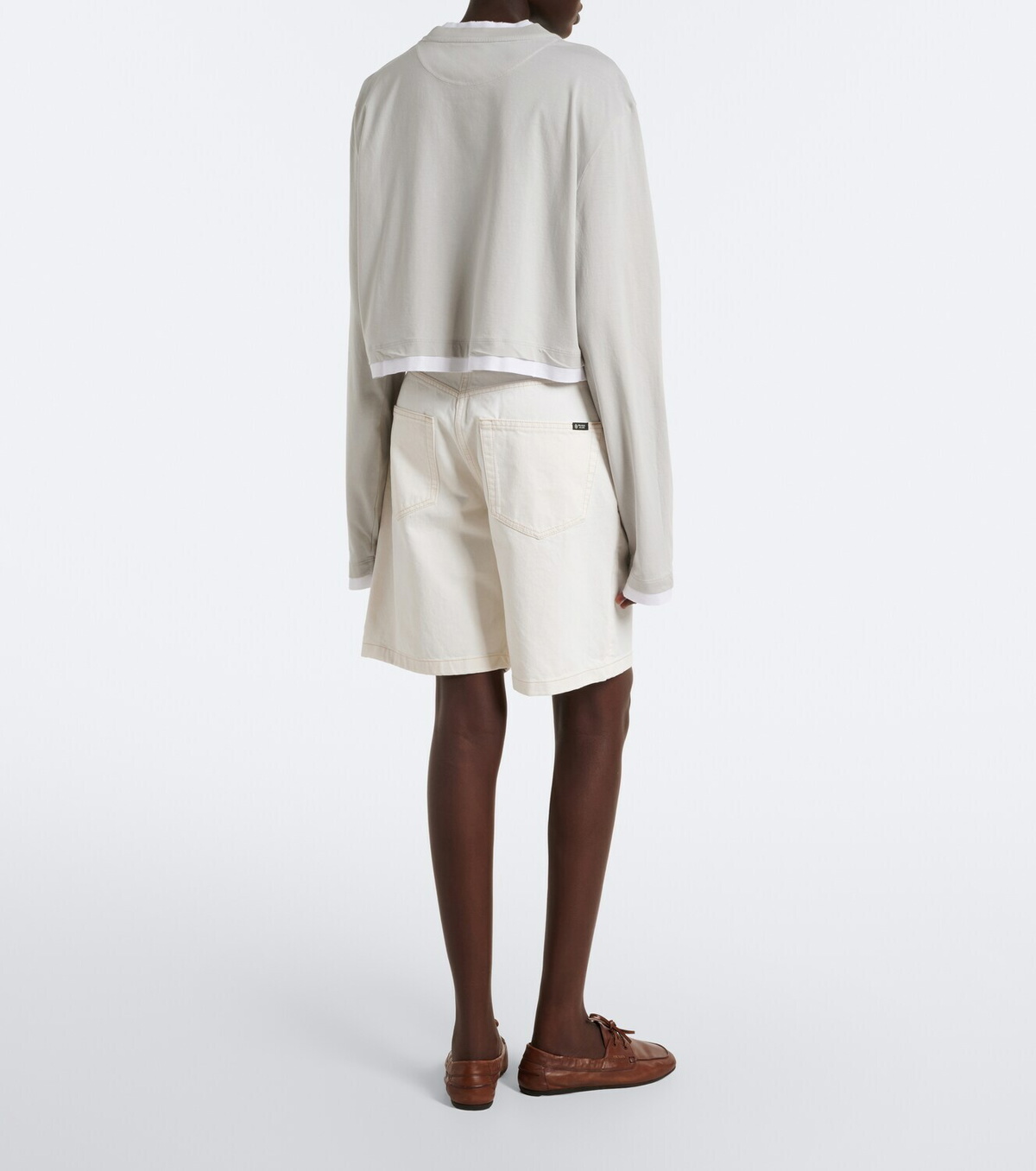 Prada Denim Bermuda shorts