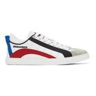 Dsquared2 White 551 Box Sole Sneakers