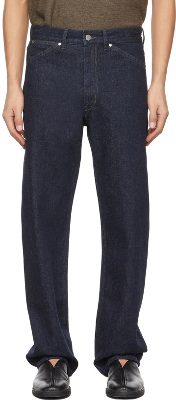 Photo: Lemaire Indigo Seamless Jeans