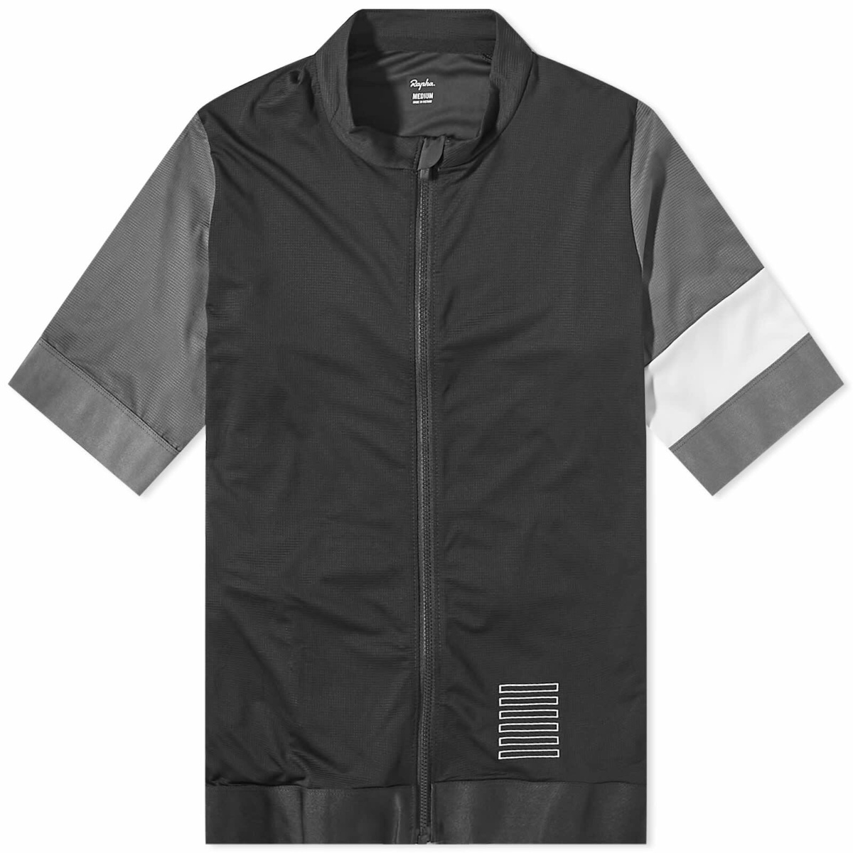 Rapha Men's Pro Team Training Jersey in Black/Carbon Grey Rapha