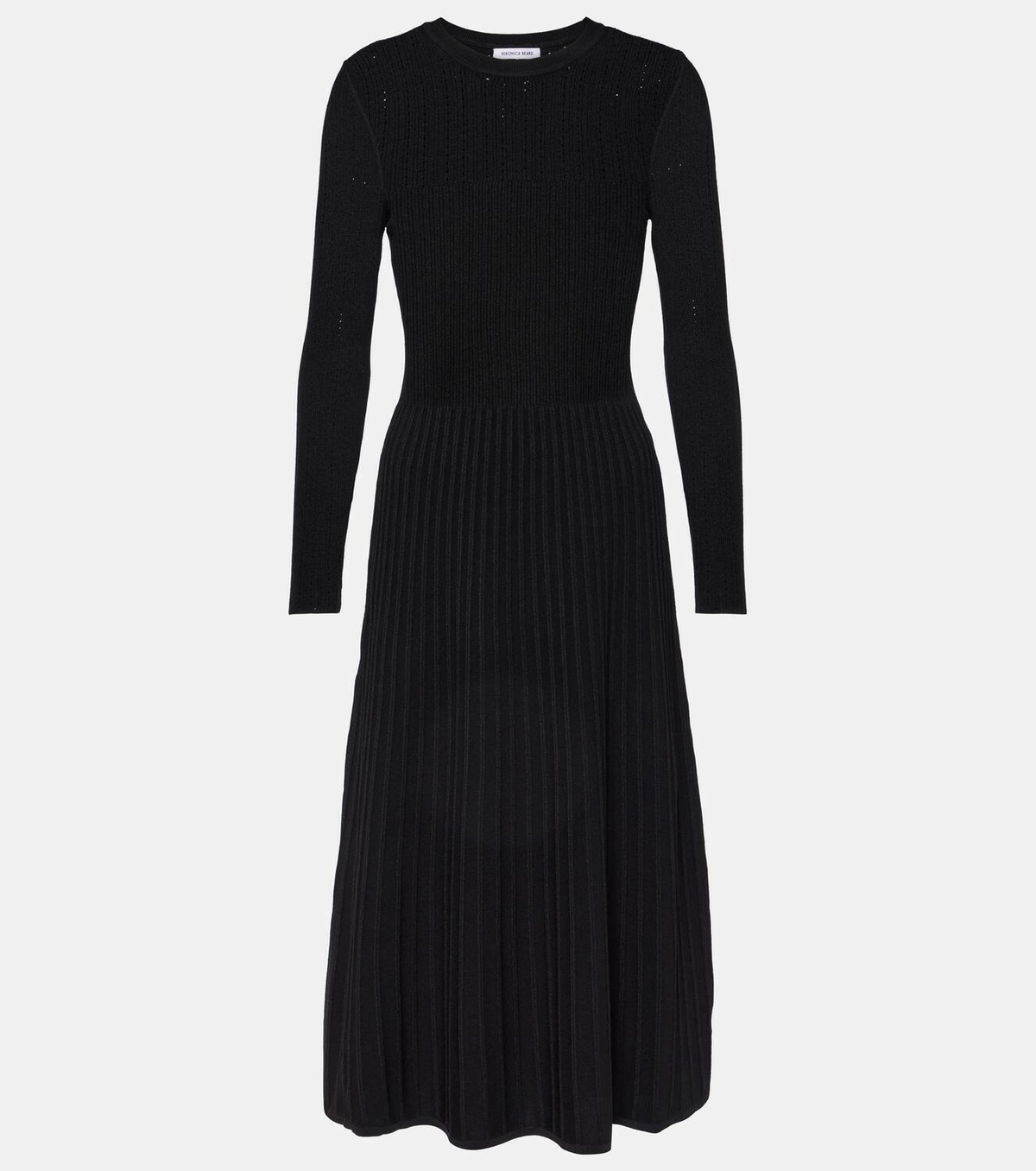 harper knit dress Rent Bec + Bridge Harper Knit Asymmetrical Midi Dress main image 1