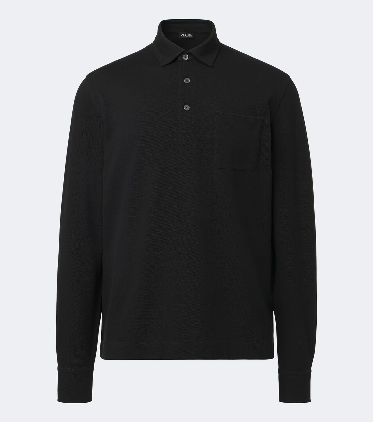 Zegna Cotton piqué polo shirt