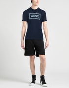 Versace Mens T-shirt Midnight in Blue