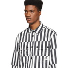 Diesel Black and White S-Jessy-B Shirt