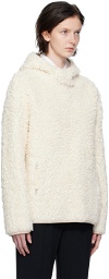 Jil Sander Off-White Oversized Hoodie