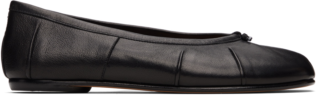 Maison Margiela Black Tabi Ballerina Flats