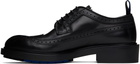Burberry Black Leather Loch Brogues