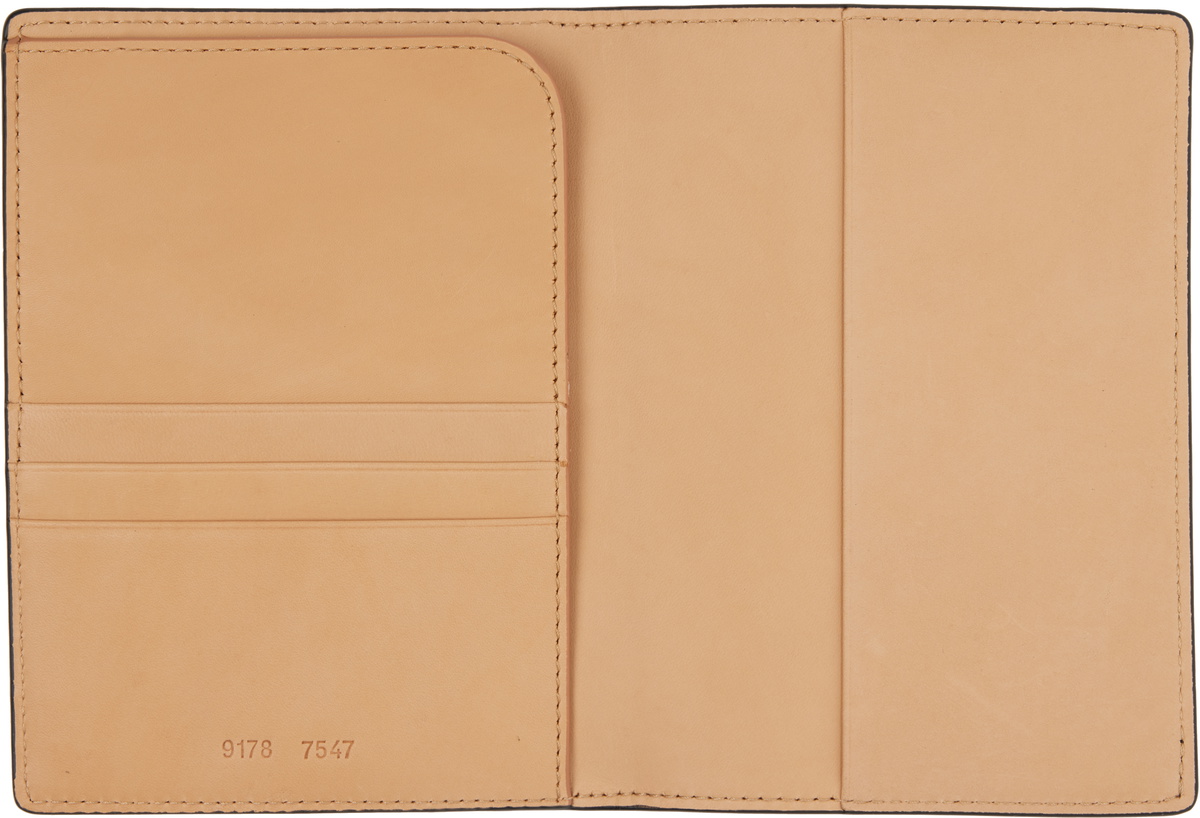 Common Projects Black Folio Passport Holder
