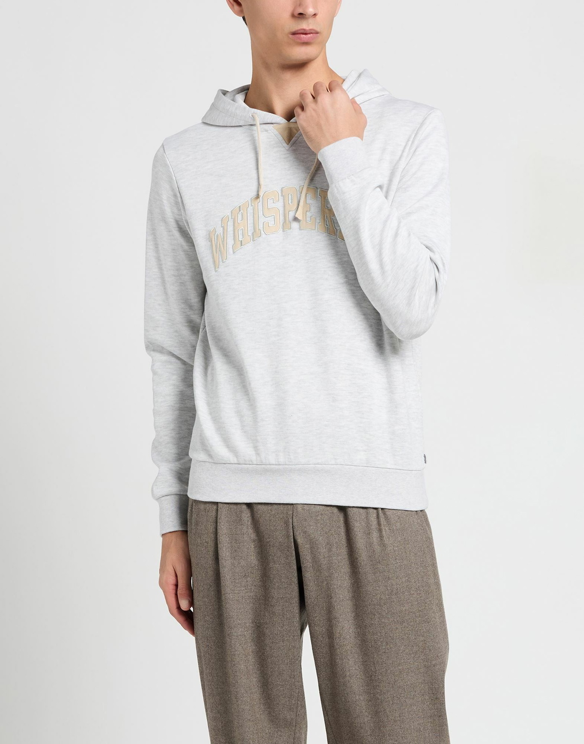 Eleventy Mens Sweatshirt Light in Grey