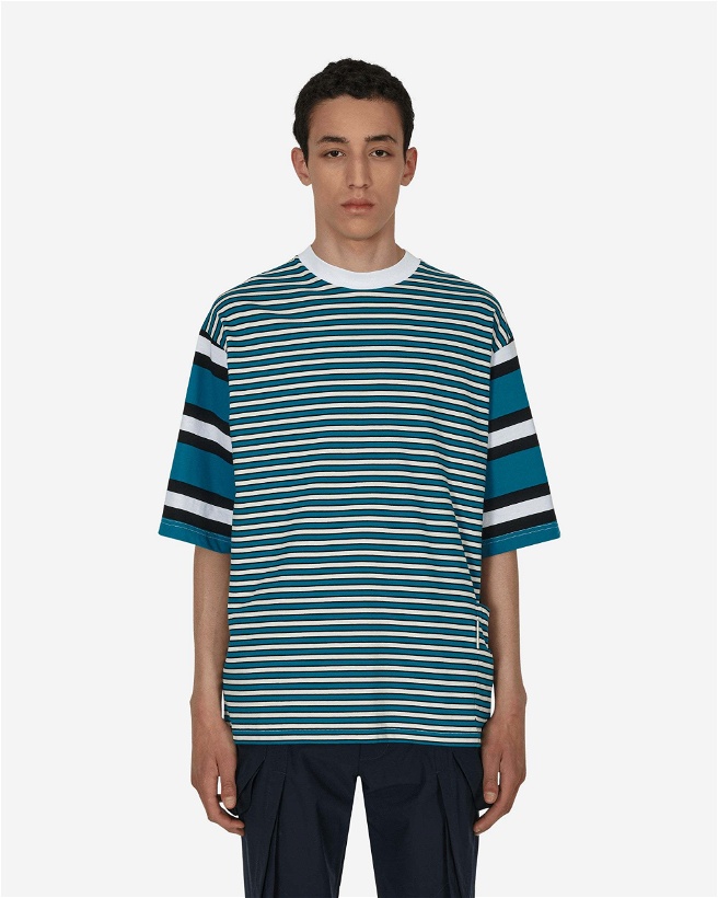 Photo: Striped Cotton Jersey T Shirt