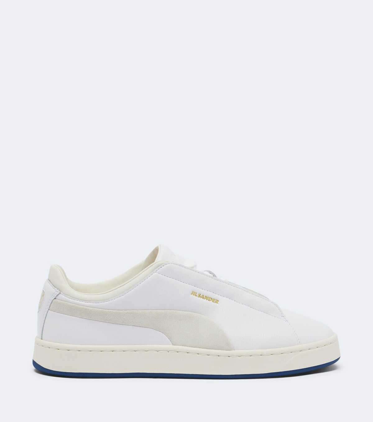 Jil Sander Suede-trimmed leather low-top sneakers