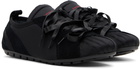 Simone Rocha Black Ballerina Grip Sneakers