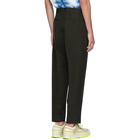 Marni Green Classic Wool Trousers