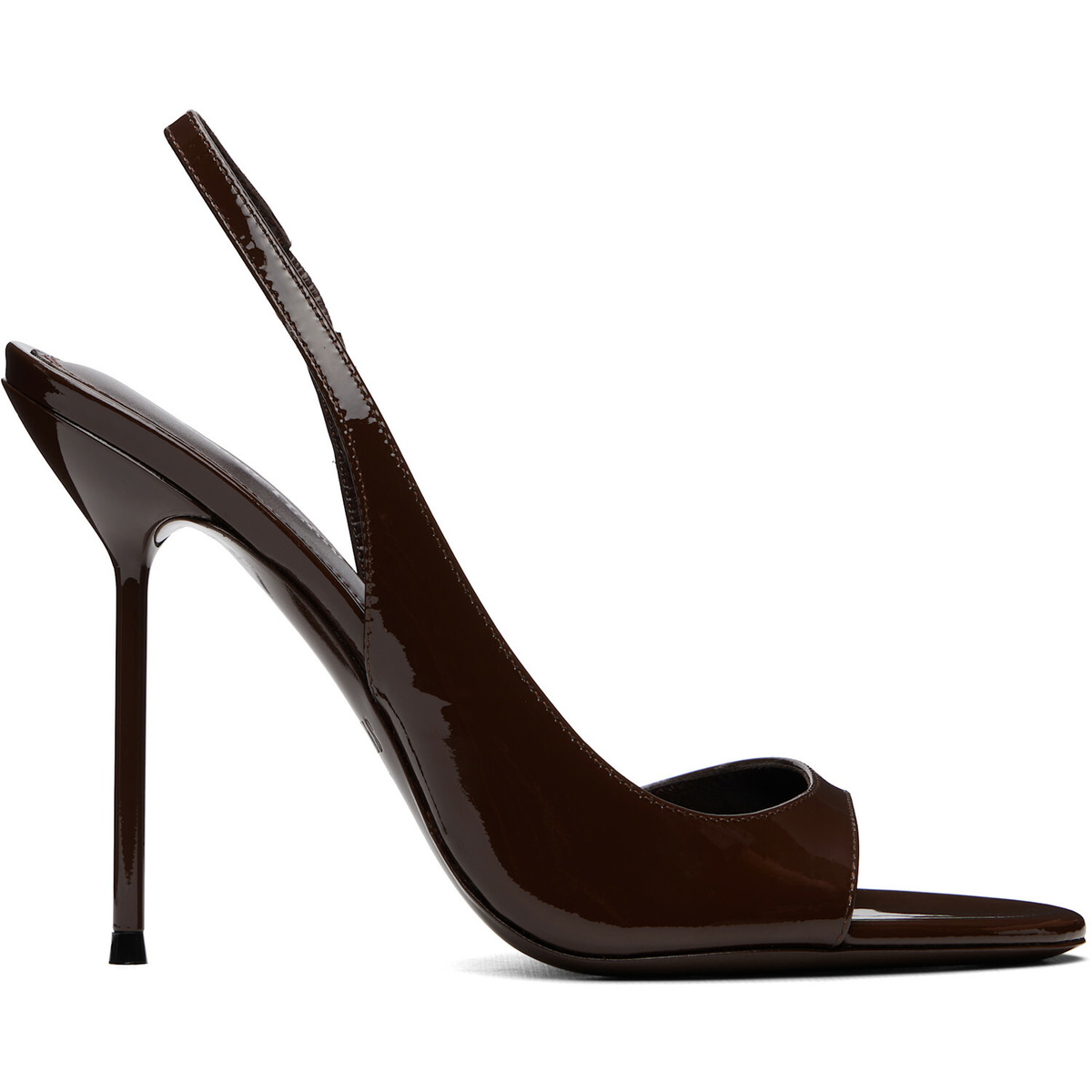 Paris Texas Brown Lidia Slingback 105 Heeled Sandals