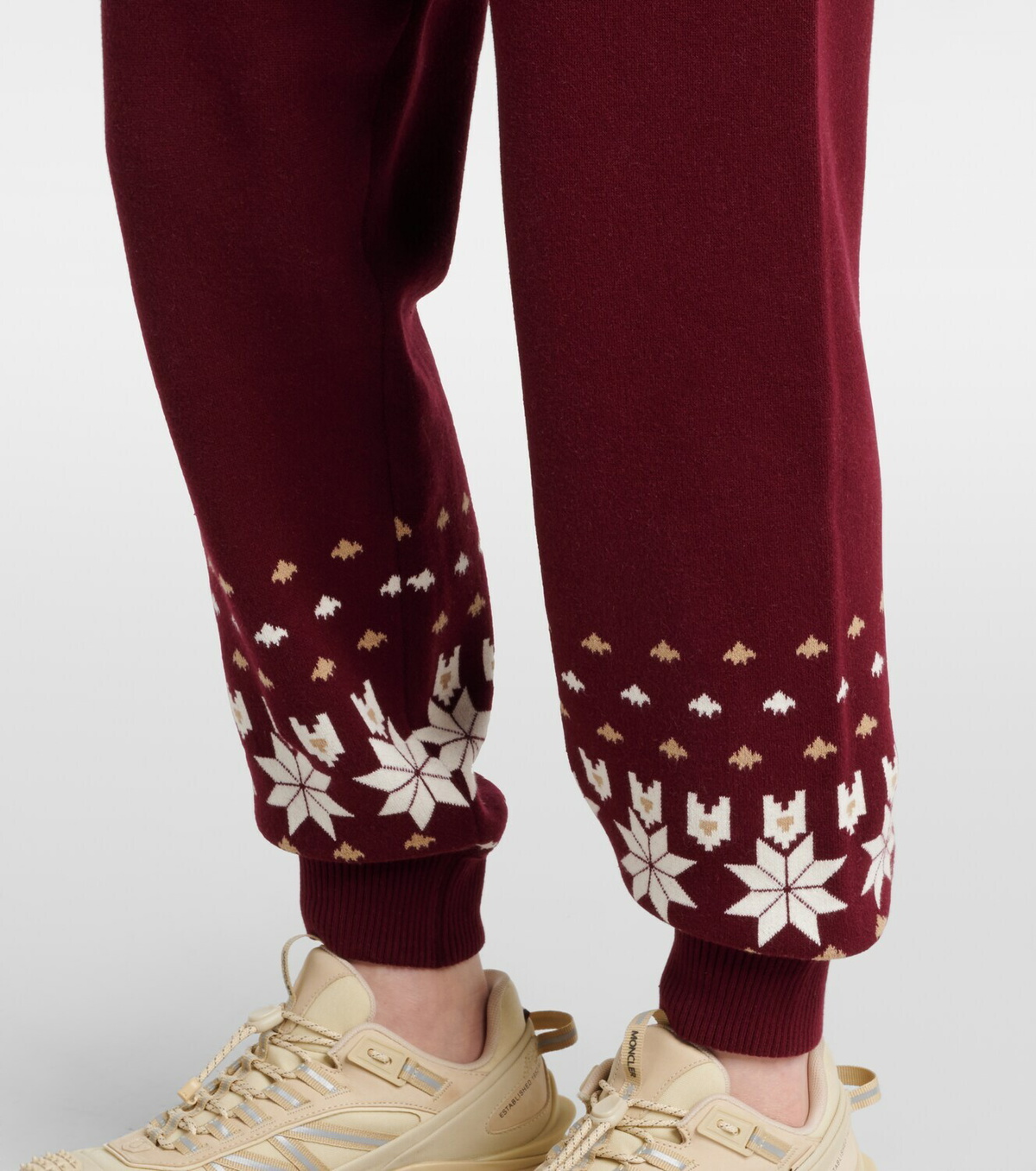 The Upside Knitted cotton-blend sweatpants