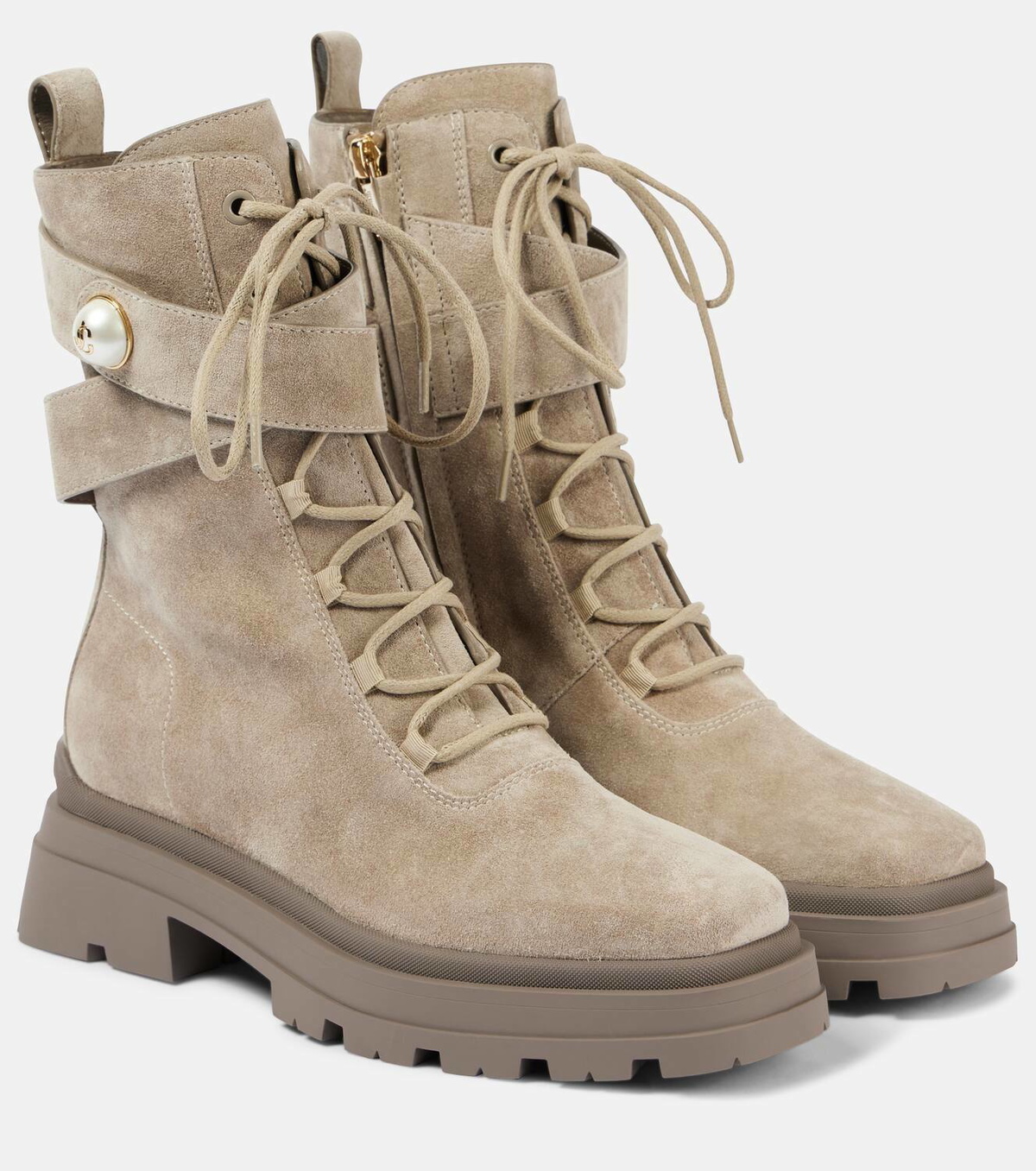 さ　juemi Code Demi Boots Jimmy Choo Noemi 80 leather combat boots Jimmy Choo
