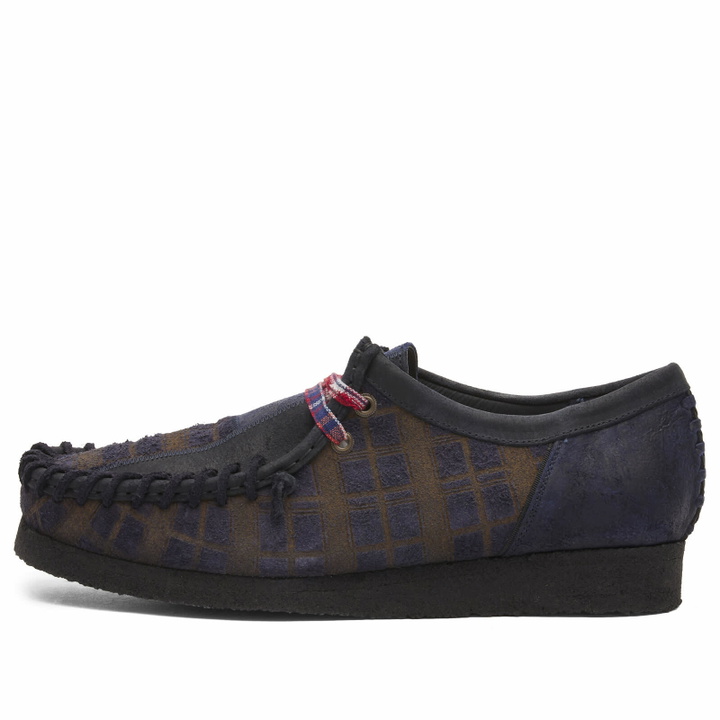 Photo: Clarks Originals Men's x Nicholas Daley Wallabee in Navy Combi