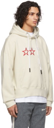 Palm Angels Off-White Racing Star Hoodie