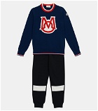 Moncler Enfant - Maglia cotton sweatshirt