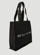 1017 ALYX 9SM - Peace Sign Tote Bag in Black