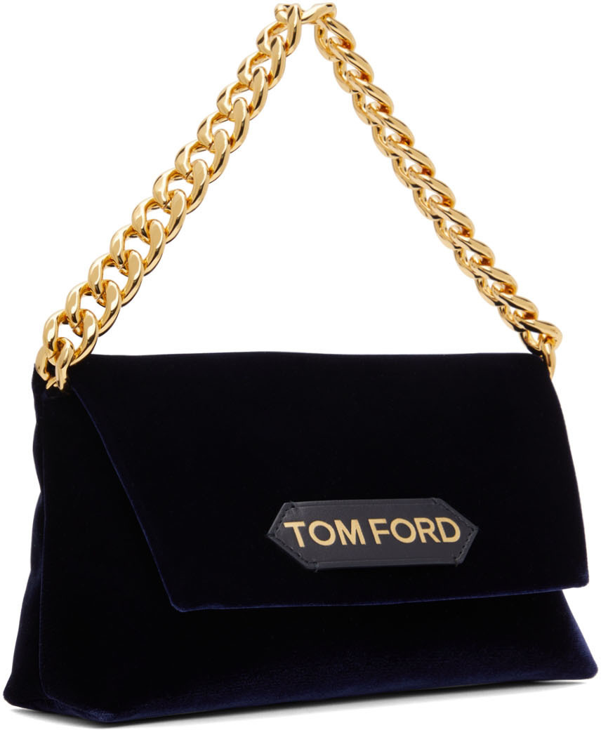 Tom Ford Mini TF Grain Leather Hobo Bag