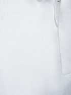120% Lino White Linen Pants