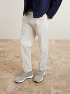 John Lobb - Laced Stream Suede Sneakers - Gray