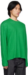 SUNNEI Green Reversible Long Sleeve T-Shirt