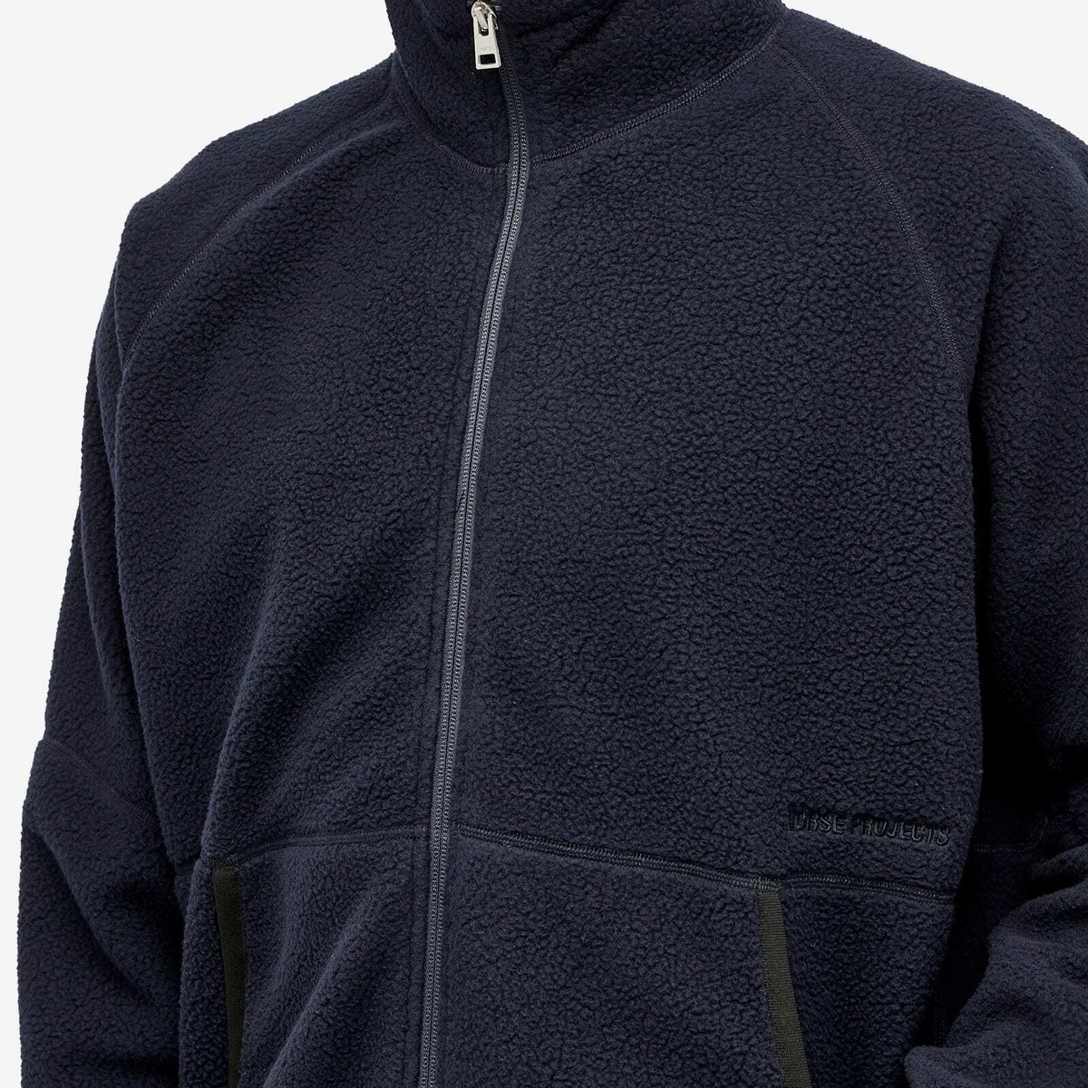 Norse Projects Men's Tycho Pile Fleece Full Zip Jacket in