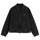Patta Men's Washed Canvas Jacket in Black