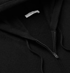 The Row - Harry Cashmere Zip-Up Hoodie - Black