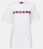 Gucci Logo cotton jersey T-shirt