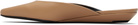 Loulou de Saison Tan Diane Calf Leather Mule Flats