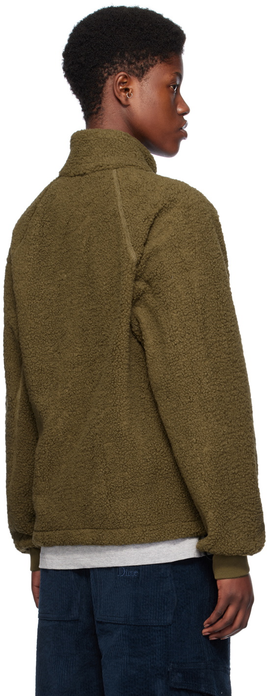 Dime Brown Zip Jacket