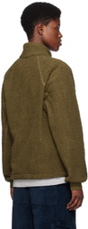 Dime Brown Zip Jacket