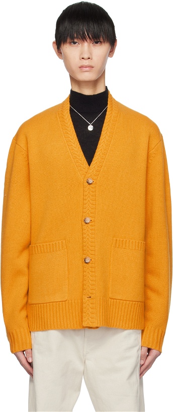 Photo: Guest in Residence Yellow Rib Cardigan